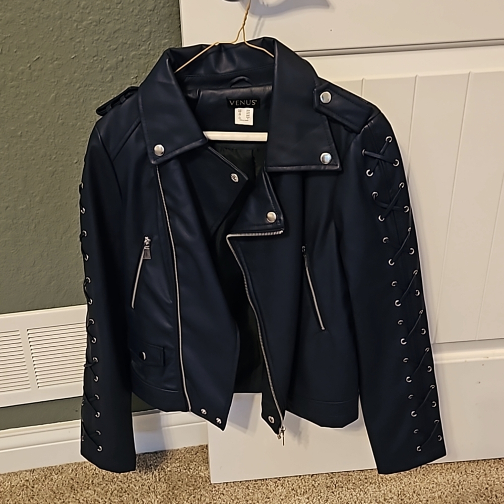 Dark Navy blue bomber jacket